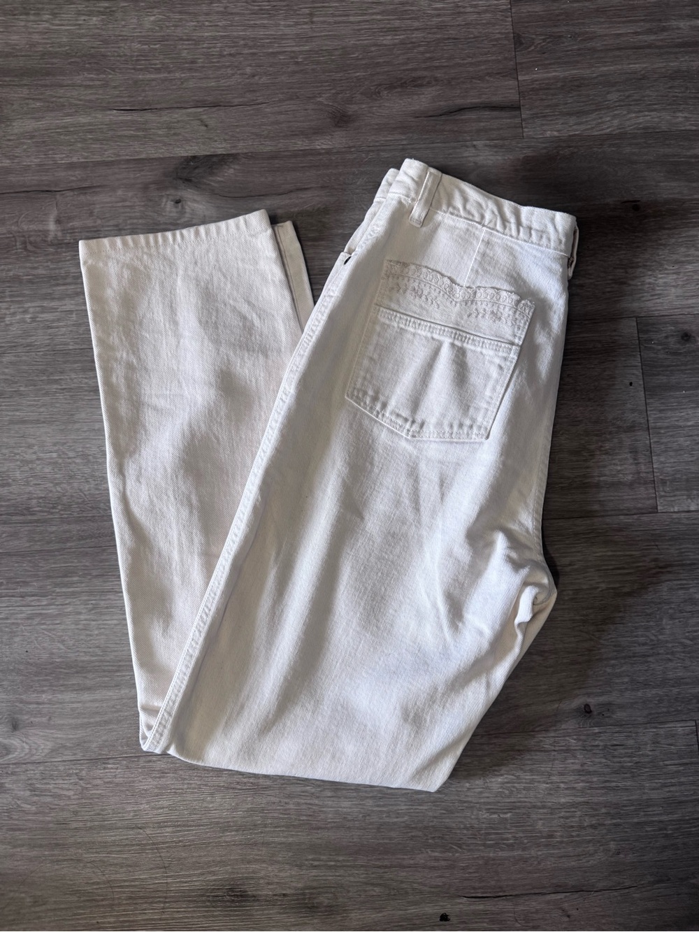 Wrangler Women's Straight White Jeans